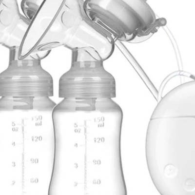 Dual electric breast pump